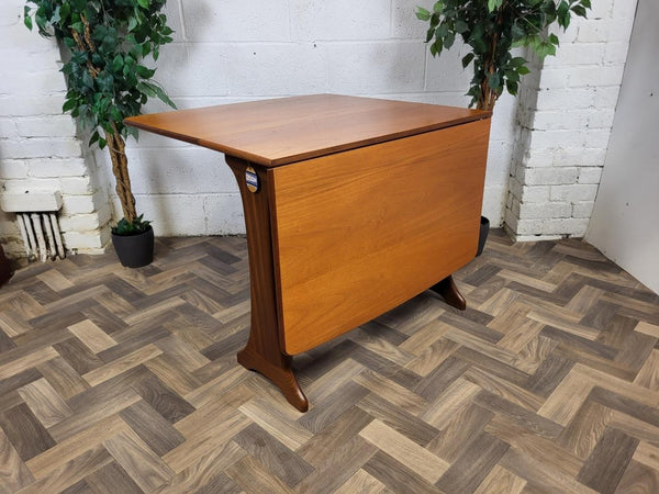 Vintage G Plan Fresco Teak Dropleaf Dining Table Mid-Century Scandi Retro