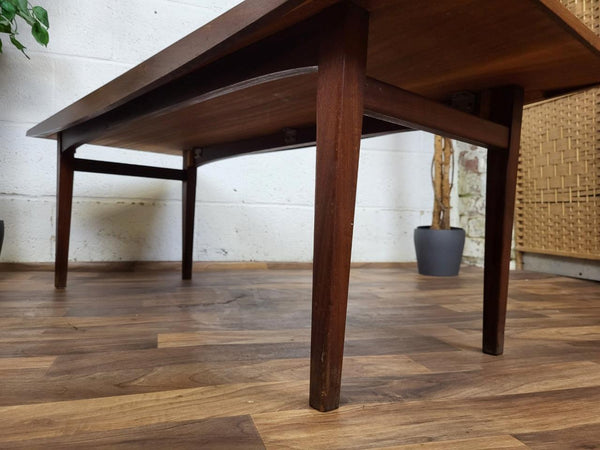 Vintage 1960's Gordon Russell Teak Coffee Table Mid-Century Danish Scandi Retro