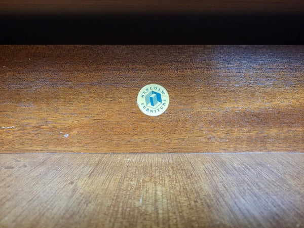 Vintage Mid-Century Meredew Blonde Oak High Gloss Sideboard Scandi MCM Retro