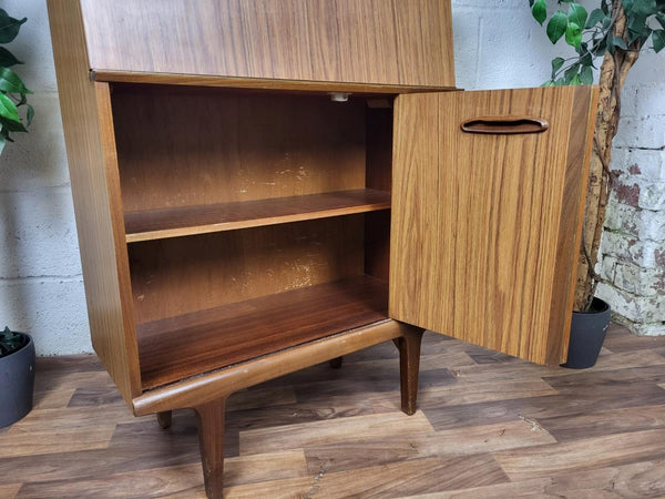 Vintage Mid-Century Hubbinet Teak Formica Bureau Home Office Desk 60's Retro