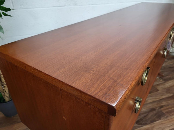 Vintage Mid-Century Austinsuite Teak 6 Drawer Sideboard Danish Scandi Retro MCM