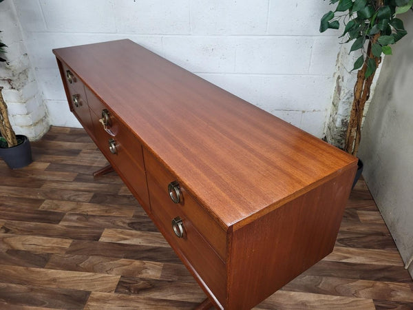 Vintage Mid-Century Austinsuite Teak 6 Drawer Sideboard Danish Scandi Retro MCM