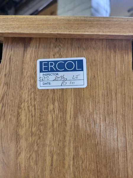 Rare Ercol Windsor Blonde 7ft Tall Bookcase 7 Tier Open Shelf Unit