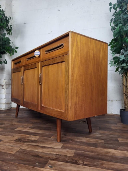 Vintage Mid-Century G Plan Fresco Teak Compact Sideboard Scandi Retro