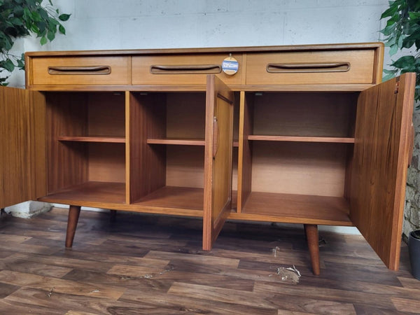Vintage Mid-Century G Plan Fresco Teak Compact Sideboard Scandi Retro