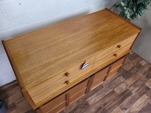 Vintage Nathan Squares Teak Sideboard Mid-Century Scandi Retro