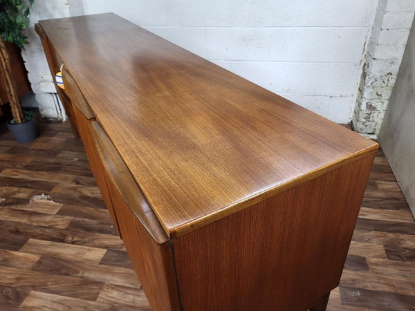 Vintage Mid-Century McIntosh Long Teak Sideboard Credenza MCM Scandi Danish