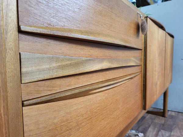 Vintage Mid-Century McIntosh Long Teak Sideboard Credenza MCM Scandi Danish