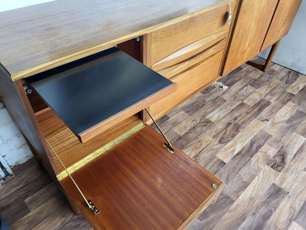 Vintage Mid-Century McIntosh Long Teak Sideboard Credenza MCM Scandi Danish