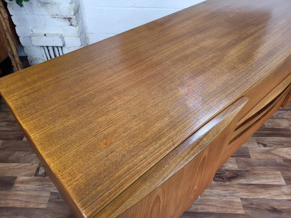 Vintage Mid-Century McIntosh Long Teak Sideboard Credenza MCM Scandi Danish