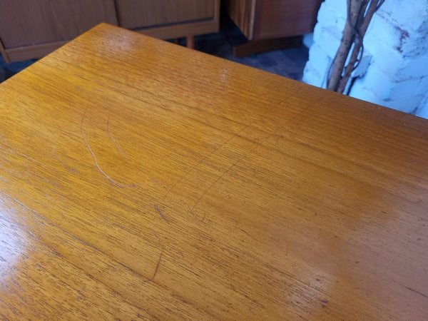 Vintage 60's Teak Compact Sideboard Mid-Century Scandi Retro MCM