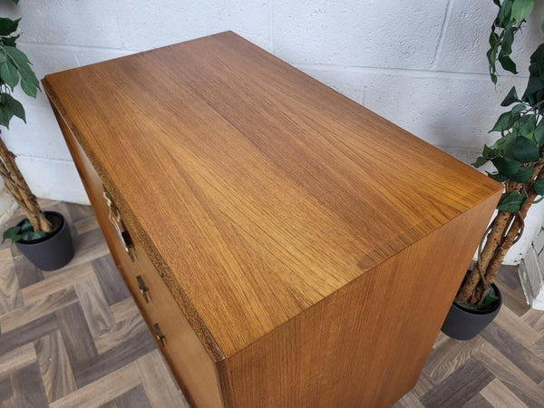 Vintage Mid-Century G Plan Form 5 Teak Chest Of 4 Drawers Retro Danish Scandi