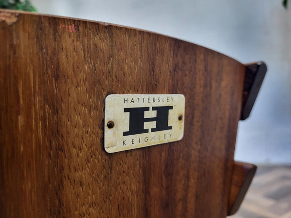 Vintage Hattersley Keighley Mid-Century Teak Plant Stand Trough Retro
