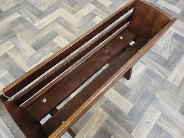 Vintage Hattersley Keighley Mid-Century Teak Plant Stand Trough Retro