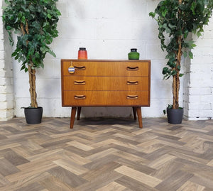 Vintage G Plan Fresco Teak Chest Of Drawers Mid-Century Retro Scandi Danish