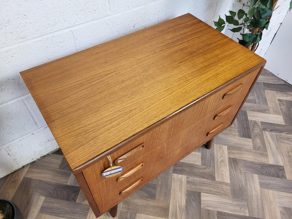Vintage G Plan Fresco Teak Chest Of Drawers Mid-Century Retro Scandi Danish