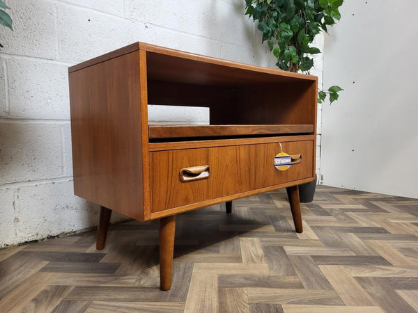 Vintage G Plan Fresco Teak TV Media Stand Mid-Century Retro