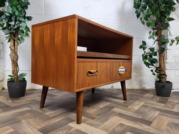 Vintage G Plan Fresco Teak TV Media Stand Mid-Century Retro