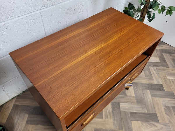 Vintage G Plan Fresco Teak TV Media Stand Mid-Century Retro