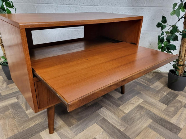 Vintage G Plan Fresco Teak TV Media Stand Mid-Century Retro