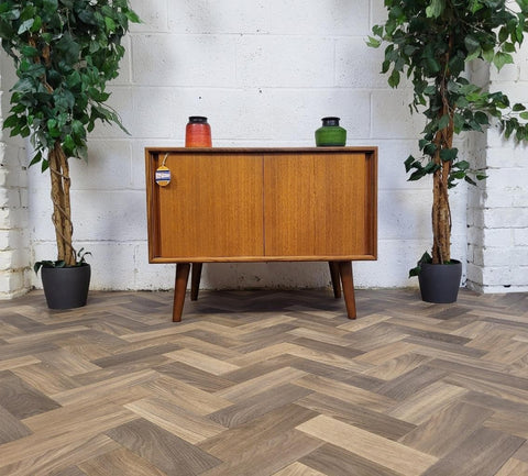 Vintage G Plan Form 5 Teak Record Cabinet Sideboard Mid-Century Retro