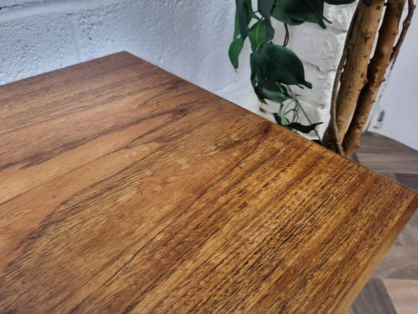 Vintage Mid-Century Long Teak Coffee Table Retro Danish Scandi MCM