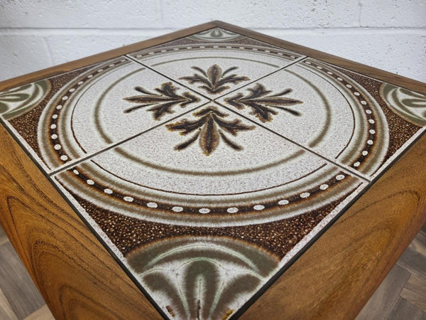 Vintage G Plan Astro Teak & Tiled Nest Of Tables Mid-Century Scandi Retro