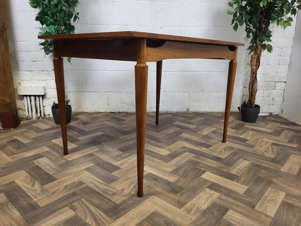 Vintage Mid-Century Greaves & Thomas Teak Extending Dining Table 1960's