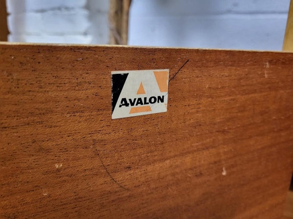 Pair Of Vintage Mid-Century Avalon Blonde Oak Bedside Cabinets Scandi Retro MCM