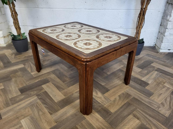 Vintage Mid-Century G Plan Teak & Tiled Coffee Table Retro Danish Scandi MCM