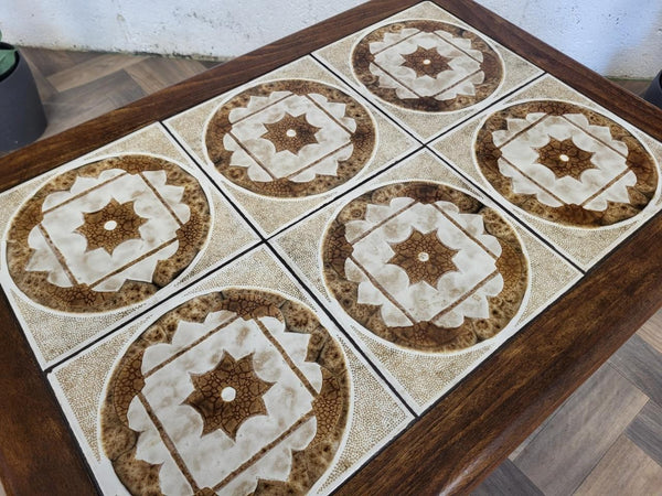 Vintage Mid-Century G Plan Teak & Tiled Coffee Table Retro Danish Scandi MCM