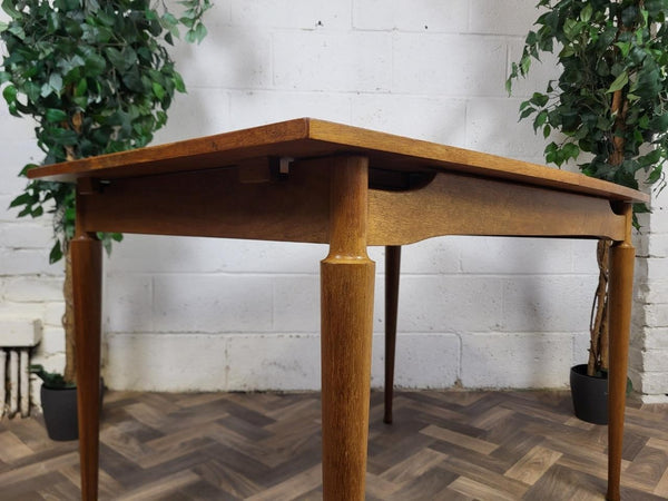 Vintage Mid-Century Greaves & Thomas Teak Extending Dining Table 1960's