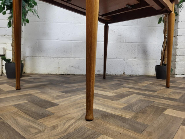 Vintage Mid-Century Greaves & Thomas Teak Extending Dining Table 1960's