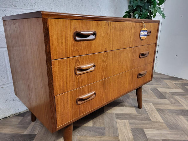 Vintage G Plan Fresco Teak Chest Of Drawers Mid-Century Retro Scandi Danish
