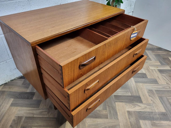 Vintage G Plan Fresco Teak Chest Of Drawers Mid-Century Retro Scandi Danish