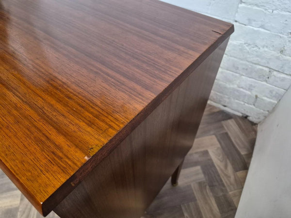 Vintage Mid-Century Long Teak & Rosewood Sideboard Retro MCM Scandi Danish