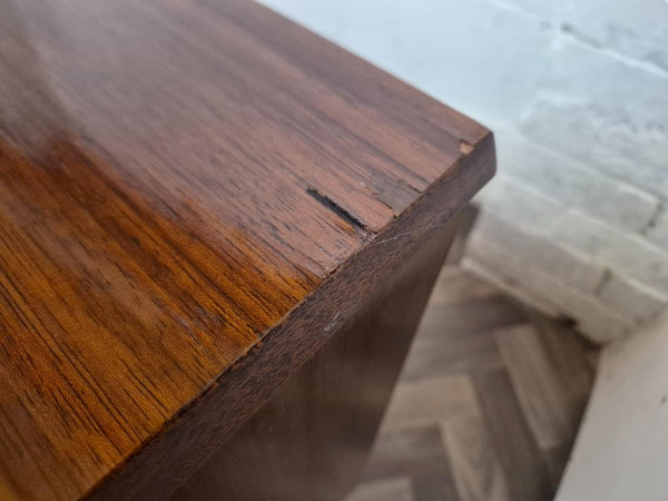 Vintage Mid-Century Long Teak & Rosewood Sideboard Retro MCM Scandi Danish