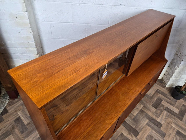 Vintage Mid-Century Portwood Teak Sideboard Highboard Scandi Danish Retro MCM
