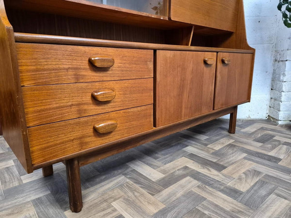 Vintage Mid-Century Portwood Teak Sideboard Highboard Scandi Danish Retro MCM