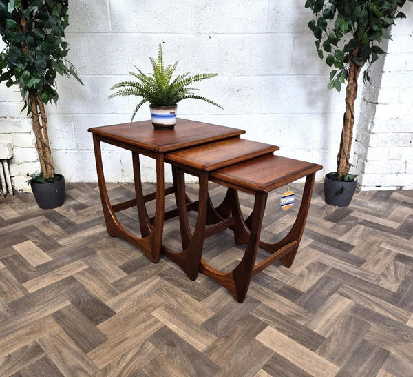 Vintage G Plan Astro Teak Nest Of Tables Mid-Century Scandi Retro