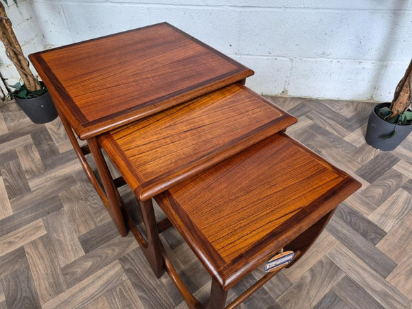 Vintage G Plan Astro Teak Nest Of Tables Mid-Century Scandi Retro