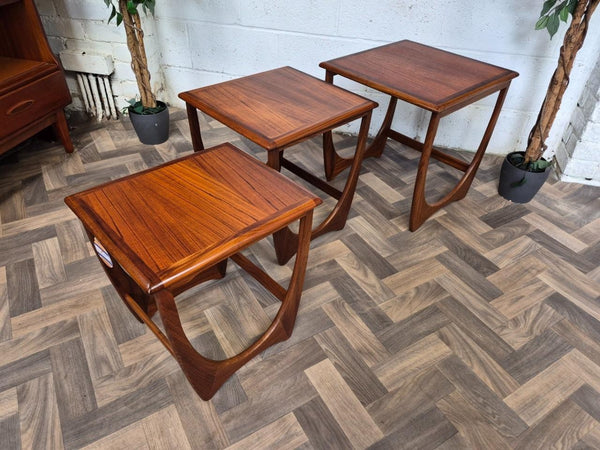 Vintage G Plan Astro Teak Nest Of Tables Mid-Century Scandi Retro