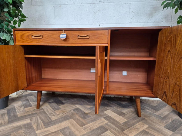Vintage Mid-Century G Plan Fresco Teak Compact Sideboard Scandi Retro