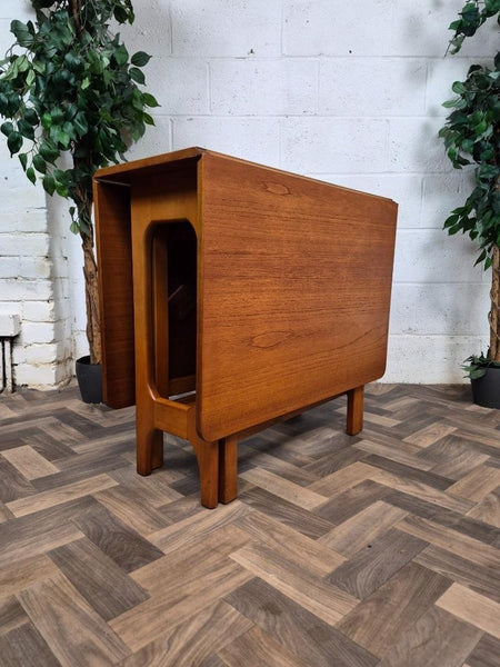 Vintage Mid-Century Jentique Teak Dropleaf Dining Table Scandi Retro MCM