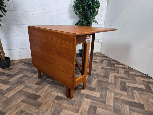 Vintage Mid-Century Jentique Teak Dropleaf Dining Table Scandi Retro MCM