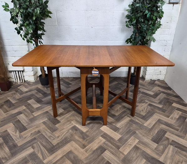 Vintage Mid-Century Jentique Teak Dropleaf Dining Table Scandi Retro MCM