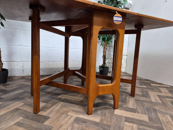 Vintage Mid-Century Jentique Teak Dropleaf Dining Table Scandi Retro MCM