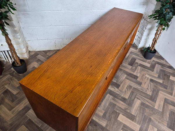Vintage Mid-Century White & Newton Teak Sideboard Scandi Danish Retro MCM