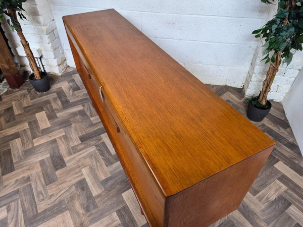 Vintage Mid-Century White & Newton Teak Sideboard Scandi Danish Retro MCM