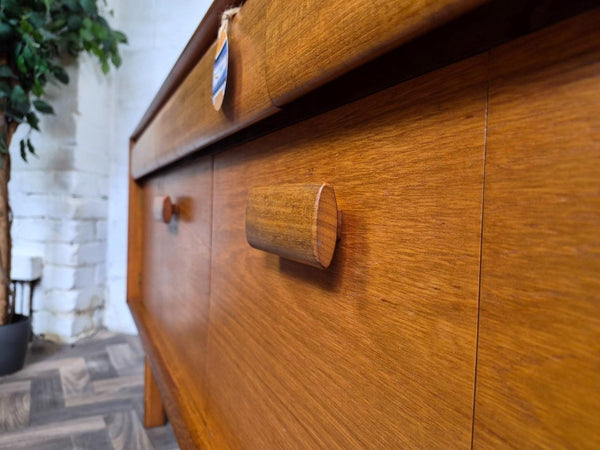 Vintage Mid-Century White & Newton Teak Sideboard Scandi Danish Retro MCM